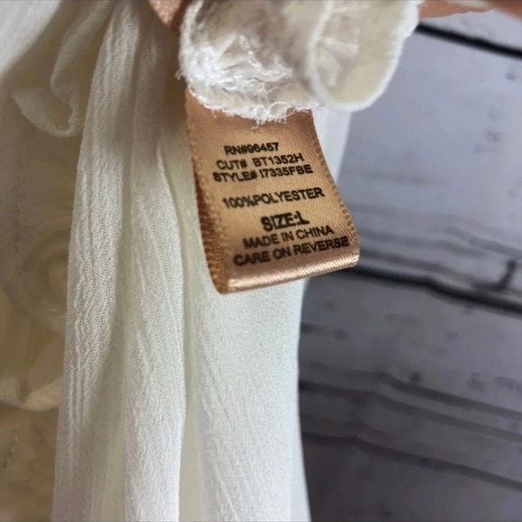 Eyeshadow Large Feminine Blouse/NEW/LargE - Picture 4 of 4